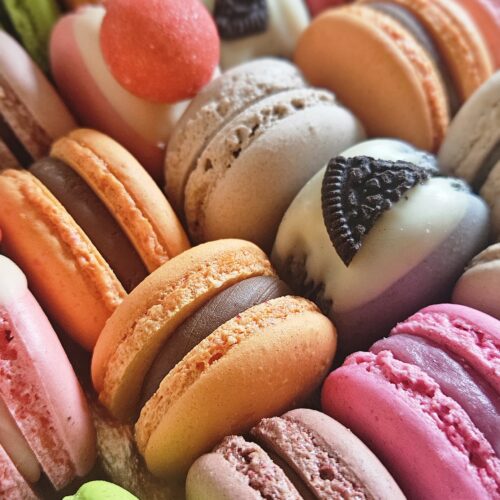 Macarons à l'unité (en sachet uniquement)
