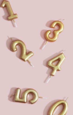 Bougie Chiffre