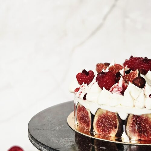 Entremet Figues ~ Framboises
