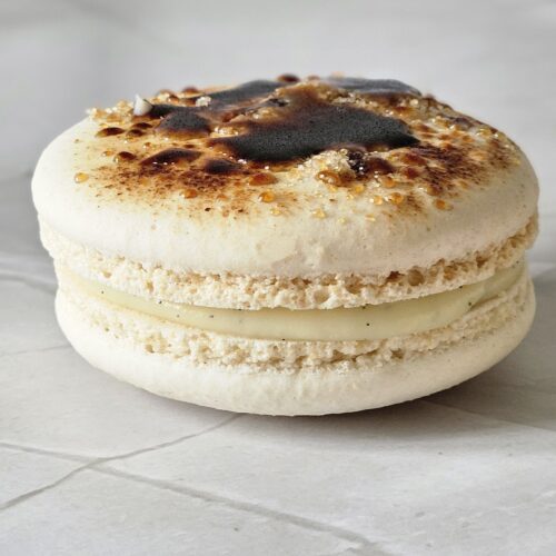 Macaron Tartelette Vanille caramélisée