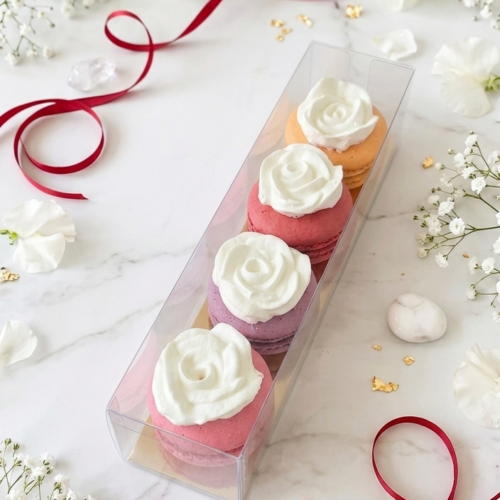 Collection Fête des Mères - Ecrin de 4 macarons