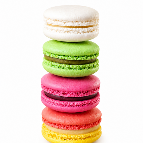 Macarons - assortiment de 4 pièces